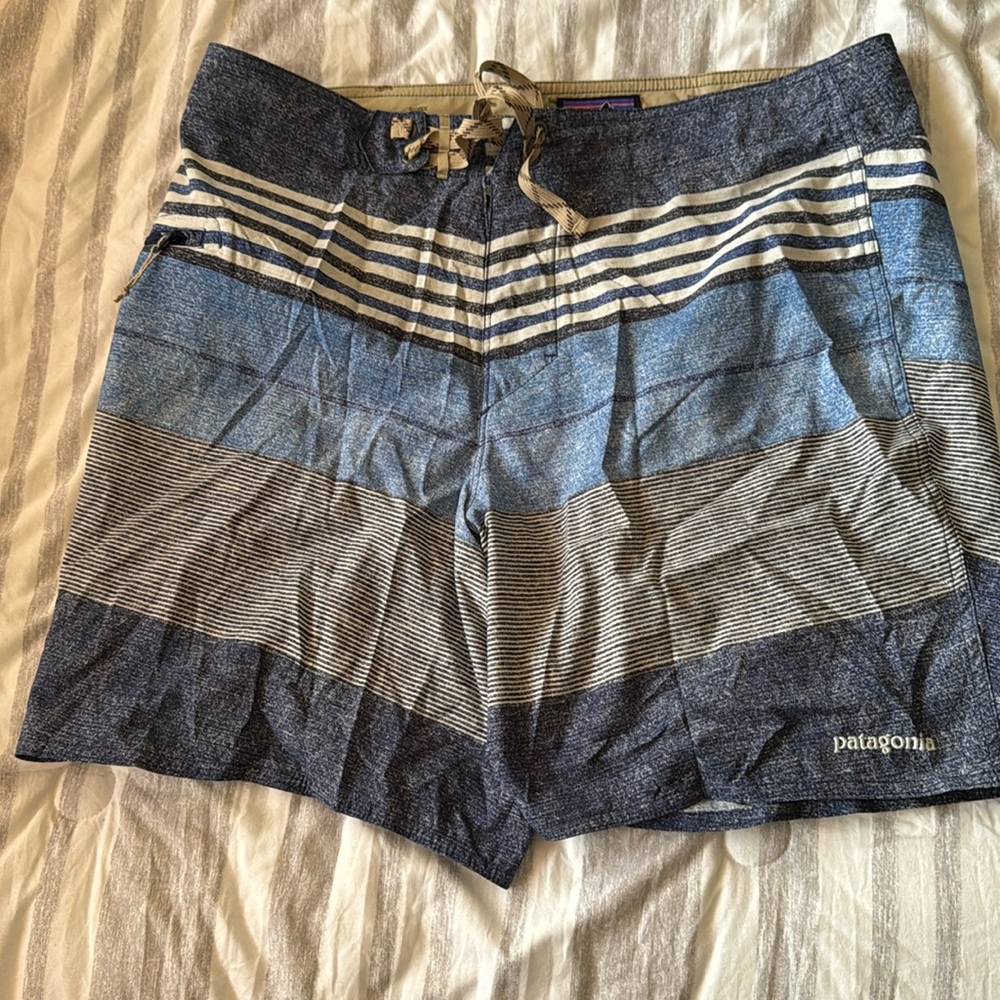 Men’s Patagonia board shorts size 35.  Excellent condition.